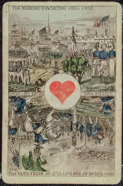 Playing Card: Ace of Hearts by American School
